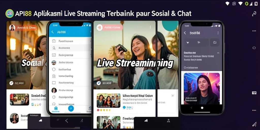 Antarmuka intuitif API88 dengan fitur Live Streaming yang menarik.